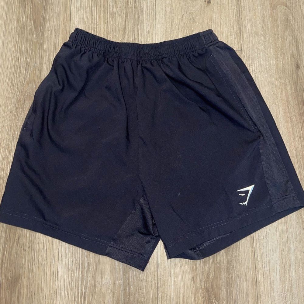 Gymshark 5” inseam workout shorts in black. Like brand new!